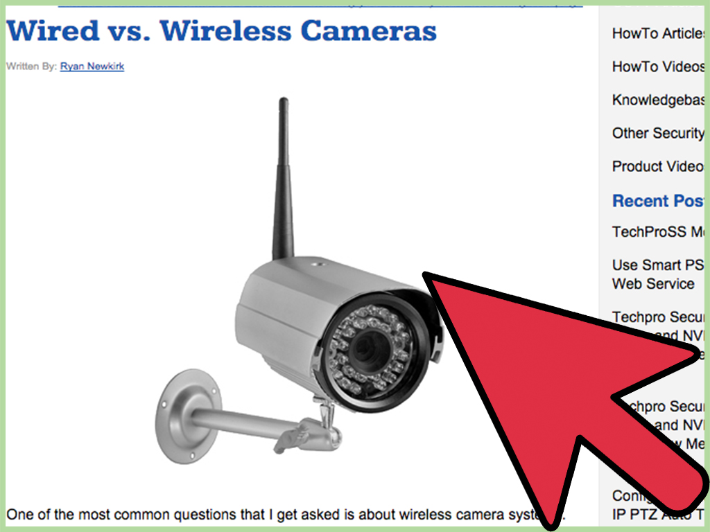 How to Choose a Suitable Security Camera