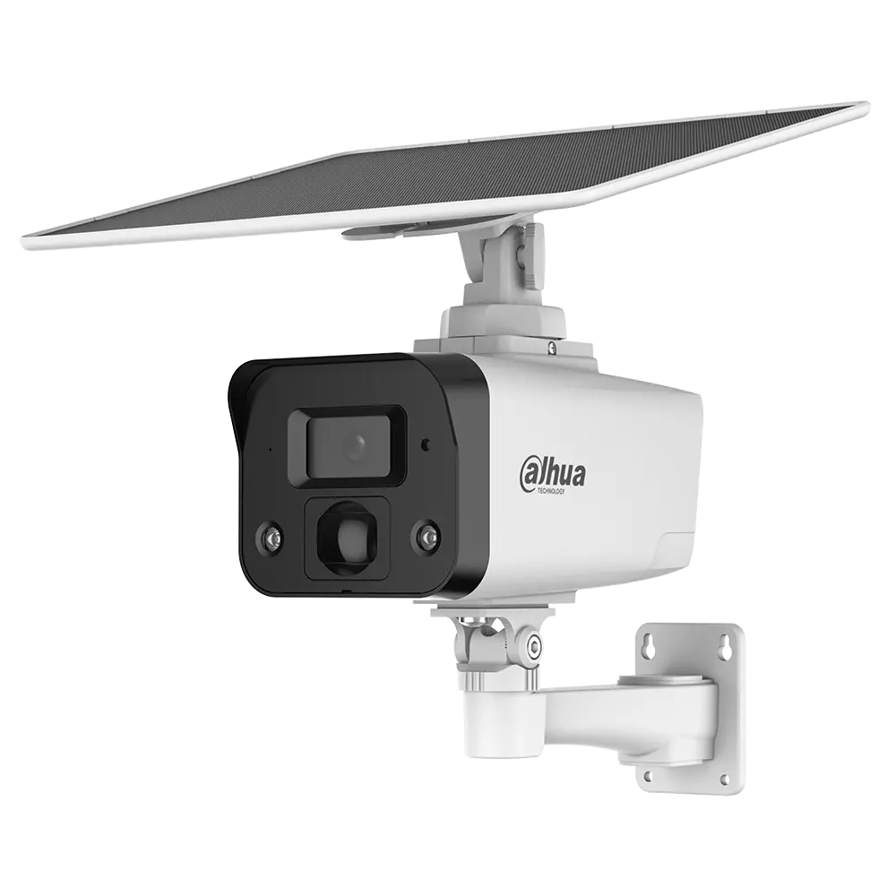 Dahua DH-IPC-HFW2441DG-4G-SP-B - 4MP Smart Dual Light Fixed-focal Bullet 4G Solar Power Network Camera