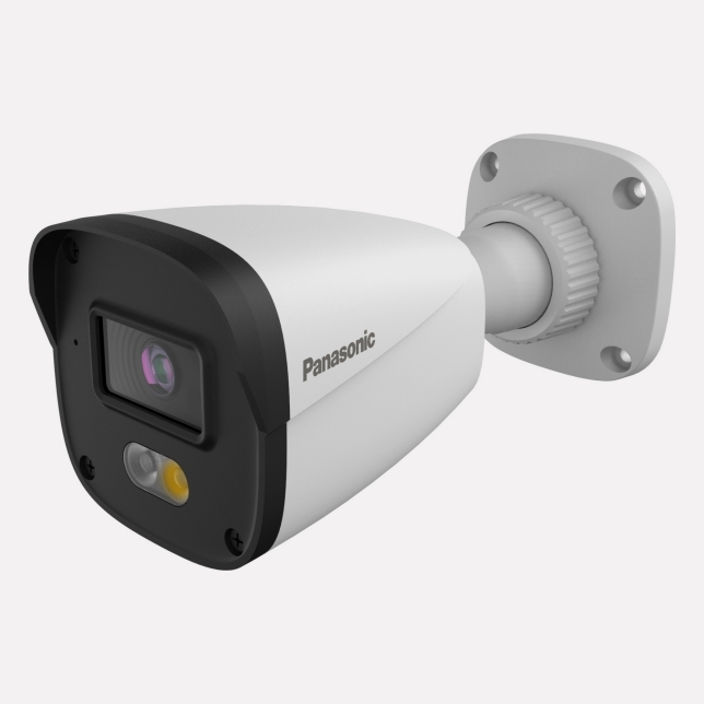 Panasonic PM-ED2NLFR-W - 2MP Fixed Bullet Network Camera with mic and color night vision