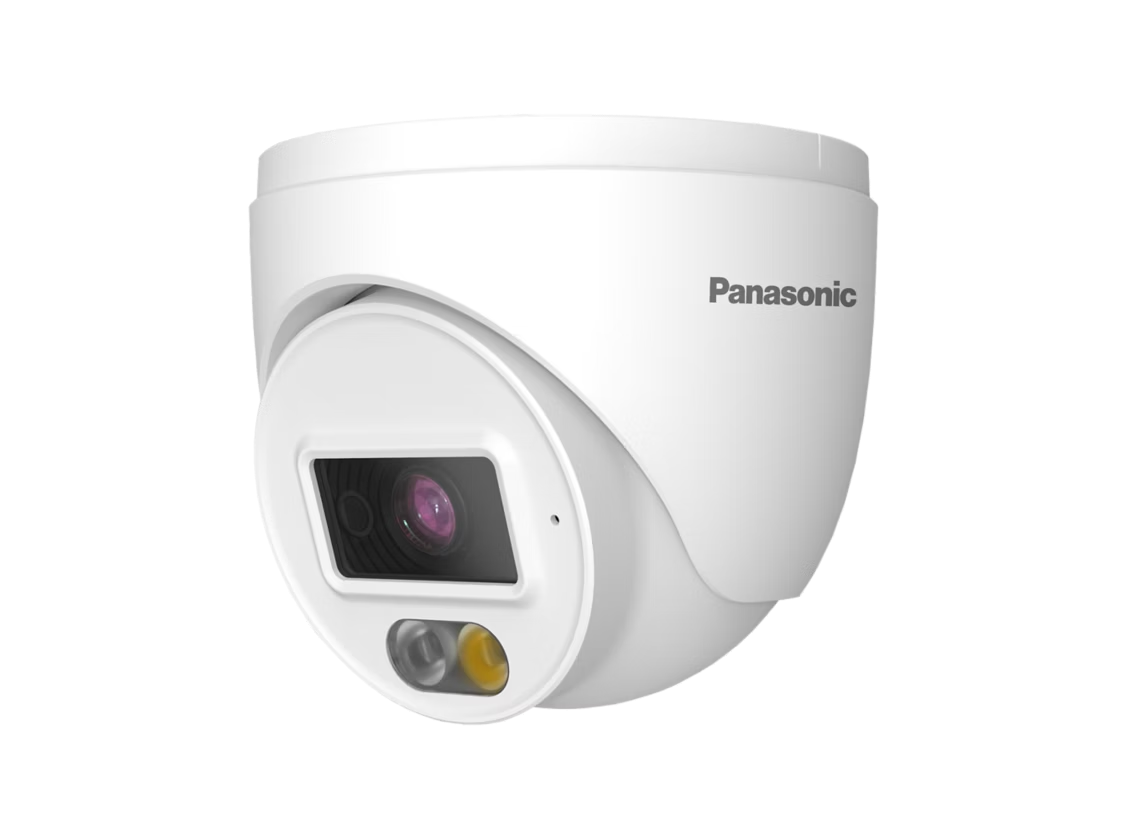 Panasonic PM-ED2NLFR-W - 2MP Fixed Turret Network Camera with mic and color night vision